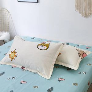 Kawaii Cartoon Characters Bedding Set-Kawaii Dream