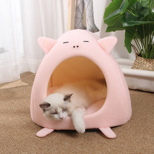 Kawaii Cat Dog Pet Bed Cave Hideout-Kawaii Dream