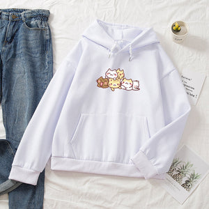 Kawaii Cat Party Unisex Hoodie-Kawaii Dream