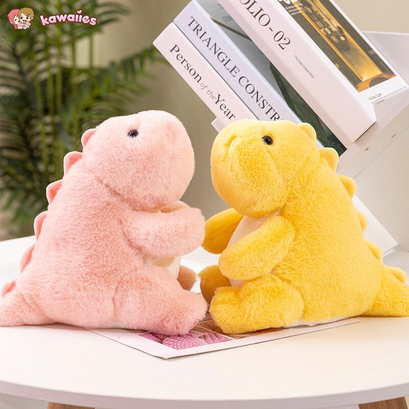 Kawaii Chibi Baby Fluffy Dinosaur Plushies-Kawaii Dream