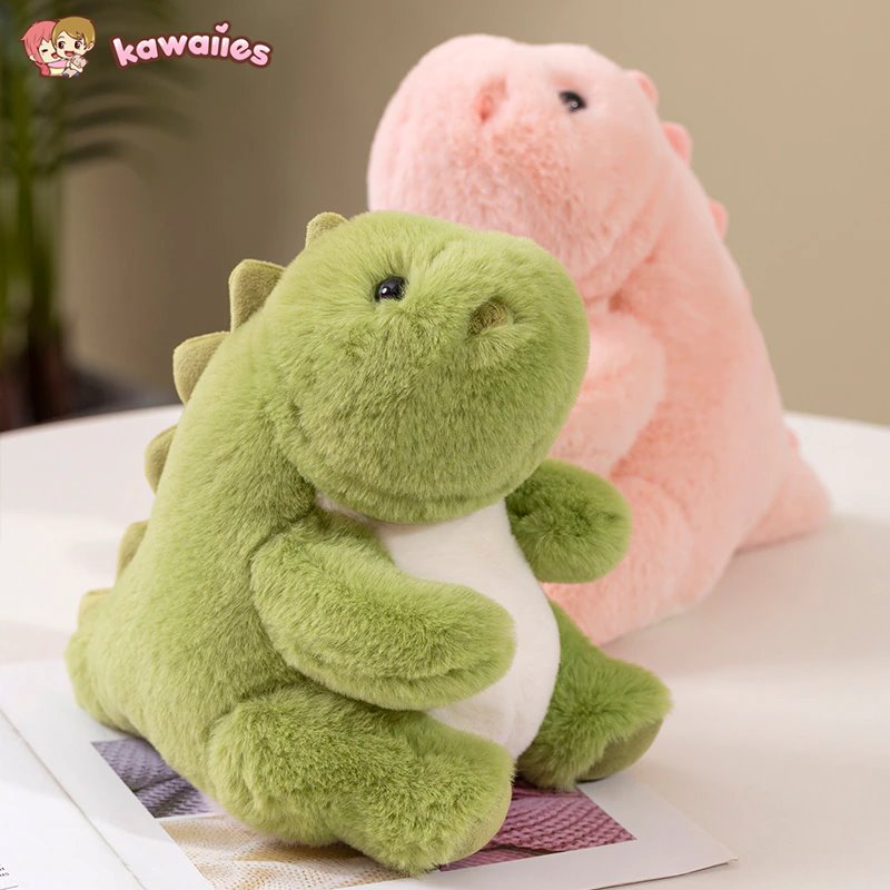 Kawaii Chibi Baby Fluffy Dinosaur Plushies-Kawaii Dream