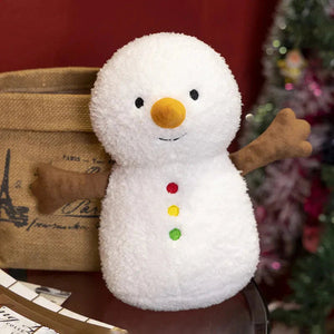 Kawaii Christmas Snow Man Gingerbread Man Plushies-Kawaii Dream