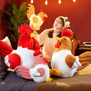 Kawaii Chubby Chicken Plushie Family-Kawaii Dream