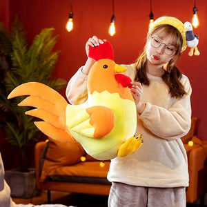 Kawaii Chubby Chicken Plushie Family-Kawaii Dream