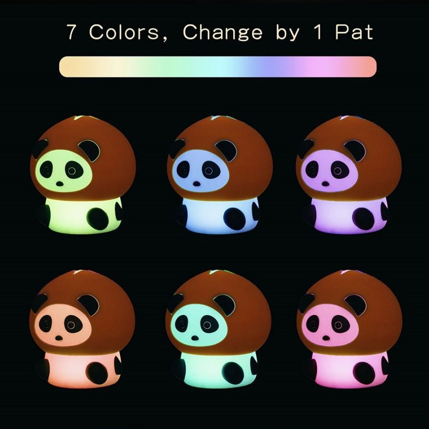 Kawaii Chunky Panda LED Night Lights-Kawaii Dream
