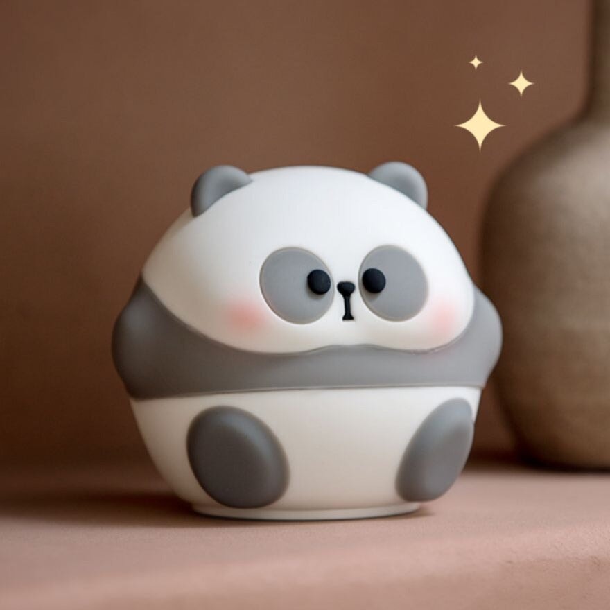 Kawaii Chunky Panda LED Night Lights-Kawaii Dream