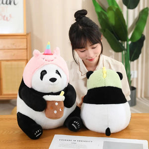 Kawaii Chunky Panda Plushie Crew-Kawaii Dream