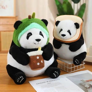 Kawaii Chunky Panda Plushie Crew-Kawaii Dream