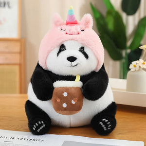 Kawaii Chunky Panda Plushie Crew-Kawaii Dream