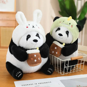 Kawaii Chunky Panda Plushie Crew-Kawaii Dream