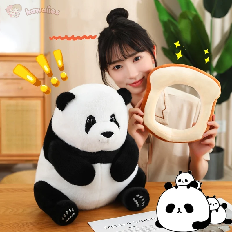Kawaii Chunky Panda Plushie Crew-Kawaii Dream