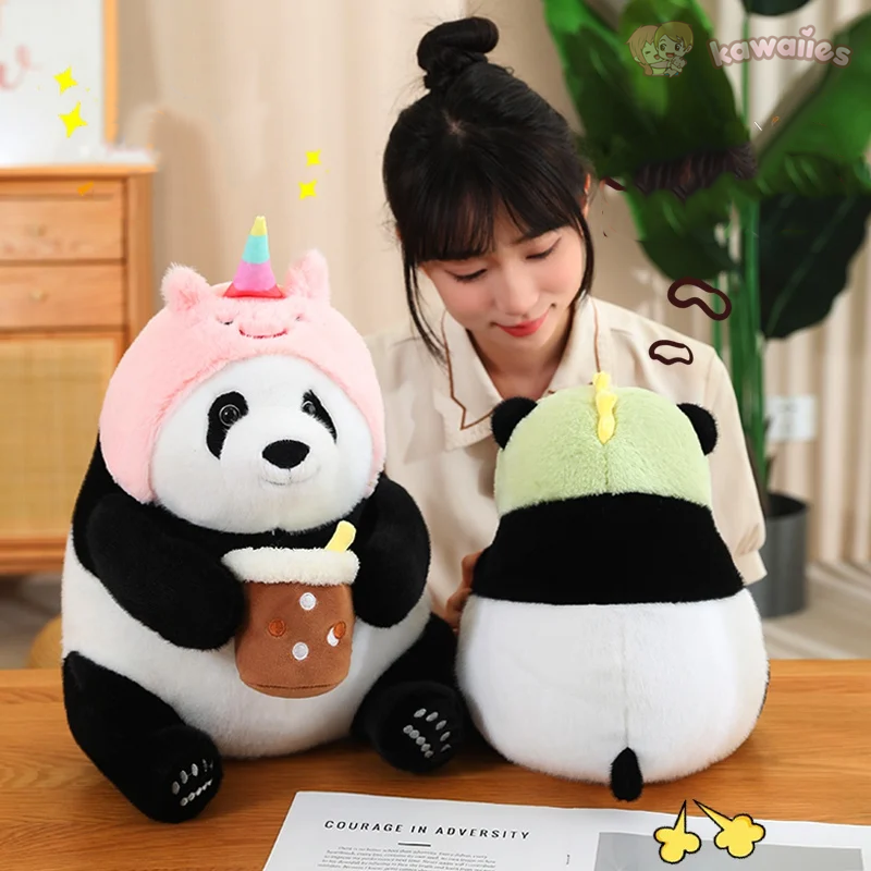 Kawaii Chunky Panda Plushie Crew-Kawaii Dream