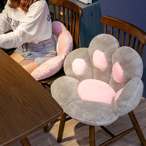 Kawaii Cute Pastel Paw Seat Cushions-Kawaii Dream