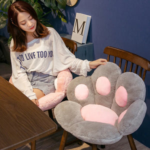 Kawaii Cute Pastel Paw Seat Cushions-Kawaii Dream
