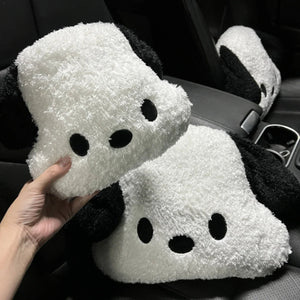 Kawaii Dog Car Head Rest Plush Pillow-Kawaii Dream