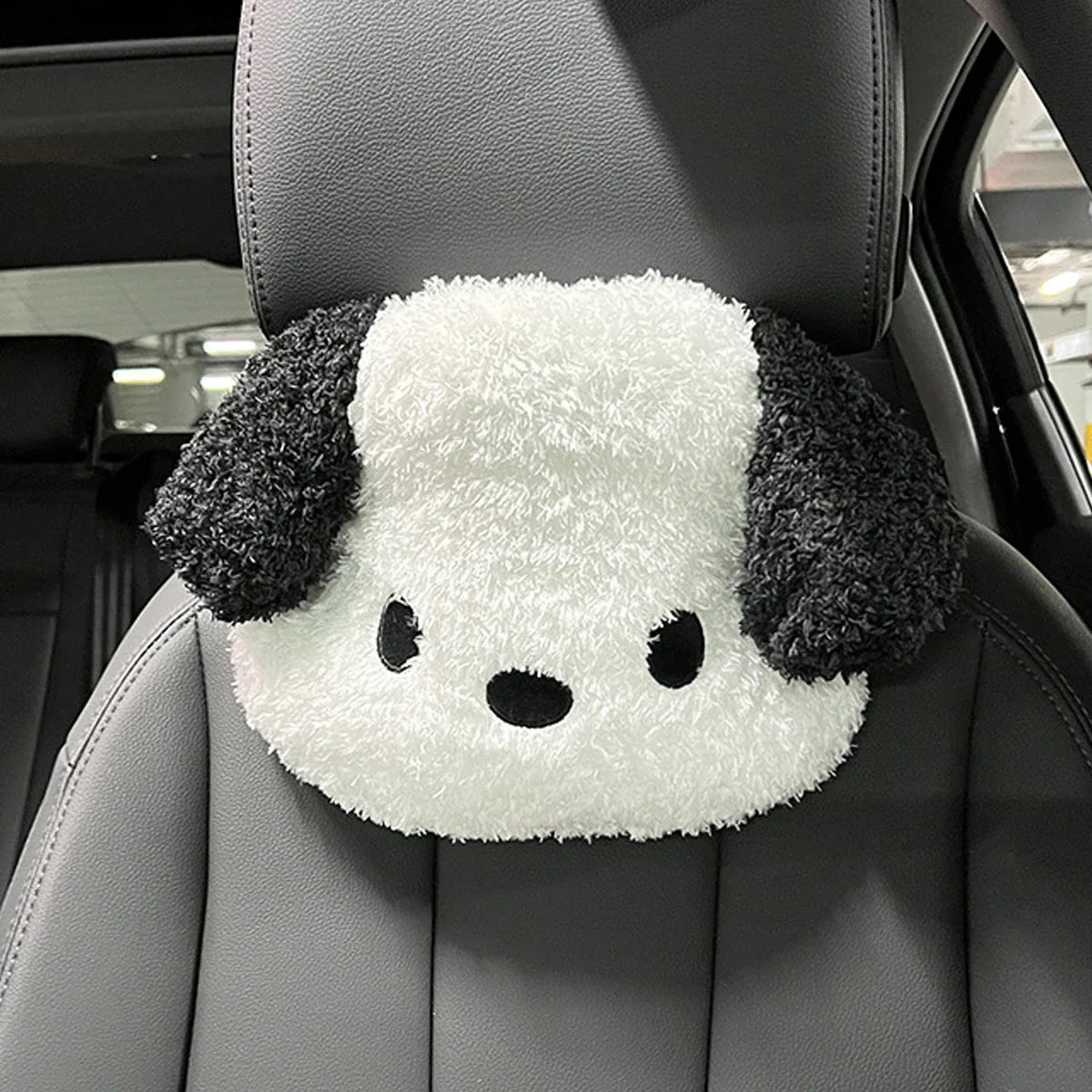Kawaii Dog Car Head Rest Plush Pillow-Kawaii Dream