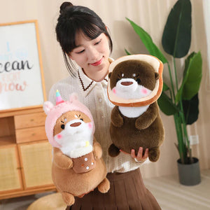 Kawaii Dress-up Otter Plush-Kawaii Dream