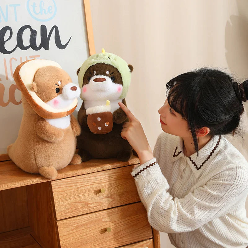Kawaii Dress-up Otter Plush-Kawaii Dream