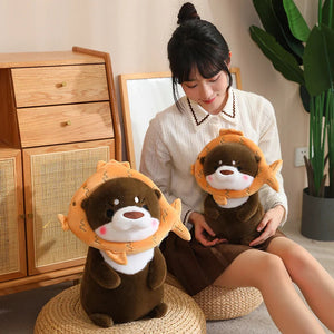 Kawaii Dress-up Otter Plush-Kawaii Dream
