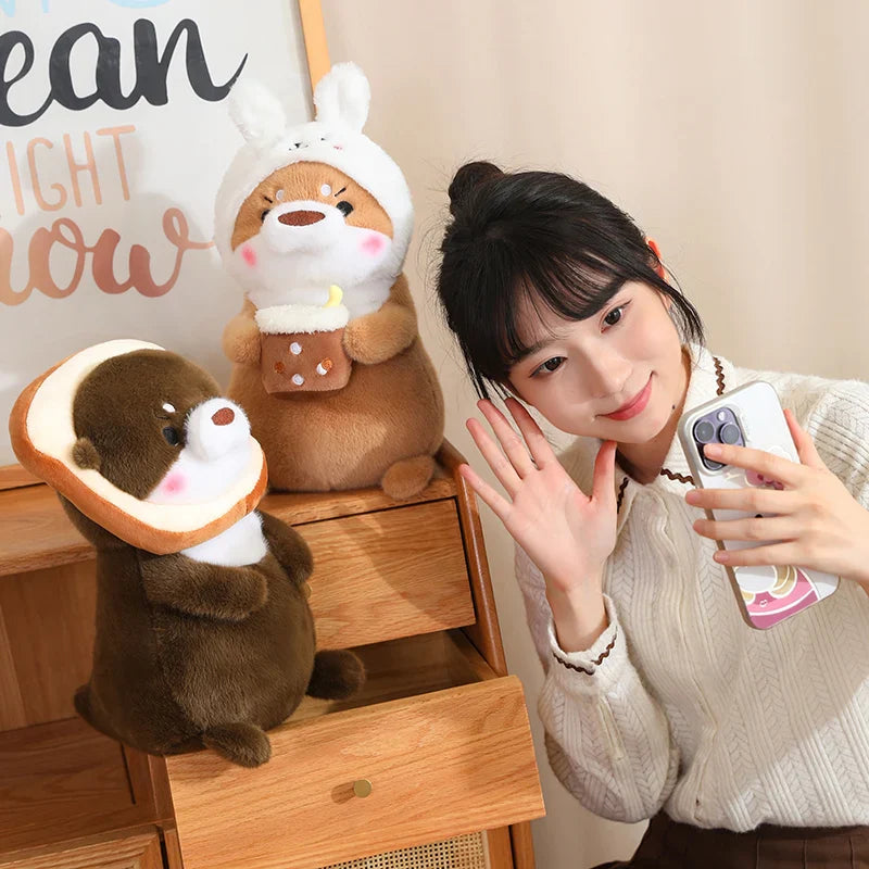 Kawaii Dress-up Otter Plush-Kawaii Dream