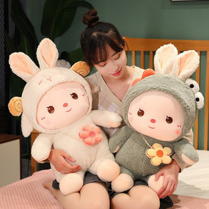 Kawaii Dressed Fluffy Bunny Plushie-Kawaii Dream