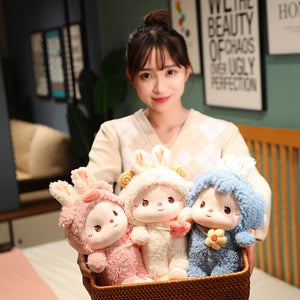 Kawaii Dressed Fluffy Bunny Plushie-Kawaii Dream