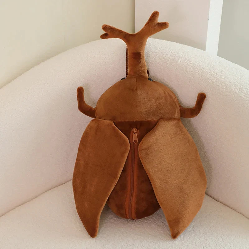 Kawaii Dung Beetles Plush Backpacks-Kawaii Dream