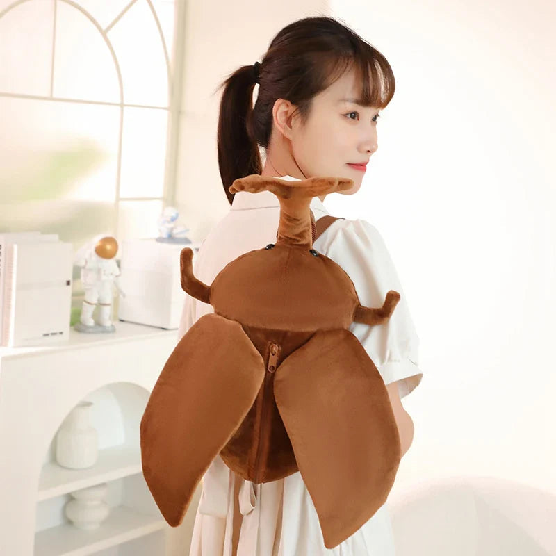 Kawaii Dung Beetles Plush Backpacks-Kawaii Dream
