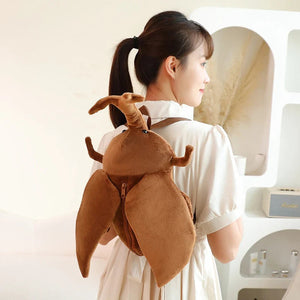 Kawaii Dung Beetles Plush Backpacks-Kawaii Dream