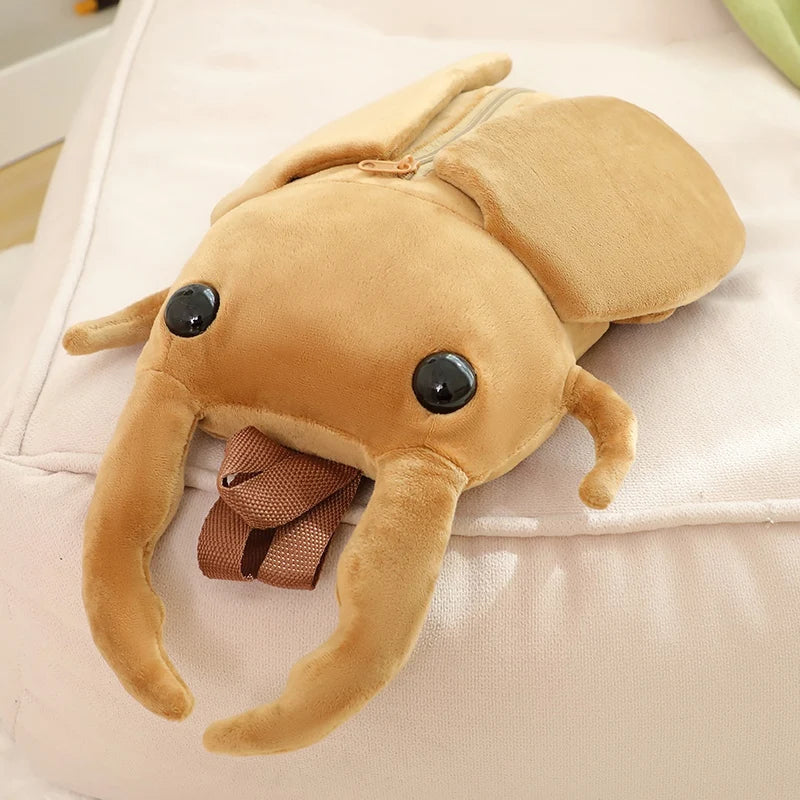 Kawaii Dung Beetles Plush Backpacks-Kawaii Dream