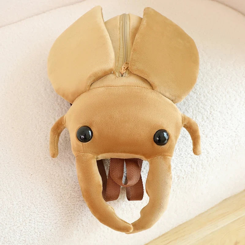 Kawaii Dung Beetles Plush Backpacks-Kawaii Dream