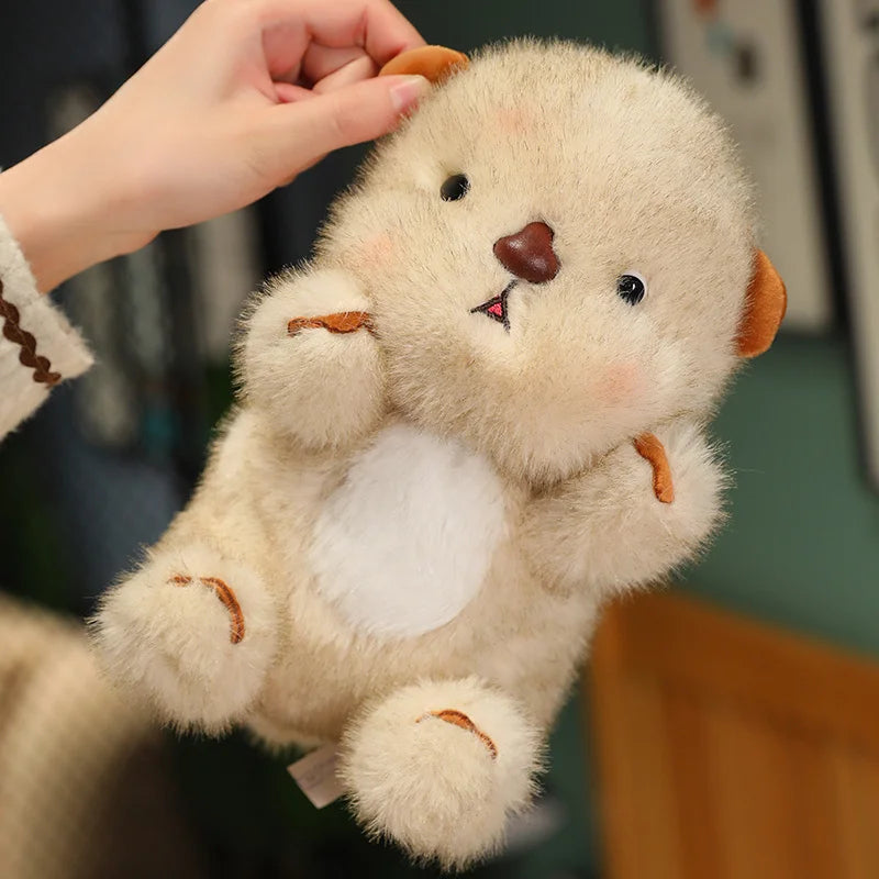 Kawaii Fluffy Blushing Otter Plushie-Kawaii Dream