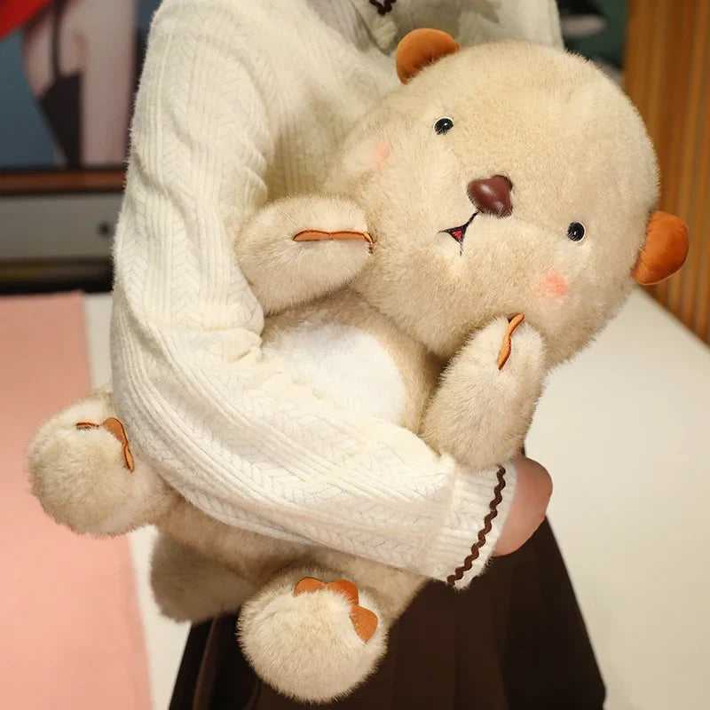 Kawaii Fluffy Blushing Otter Plushie-Kawaii Dream