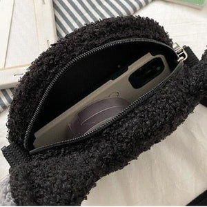 Kawaii Fluffy Cat Sheep Dog Shoulder Bag-Kawaii Dream