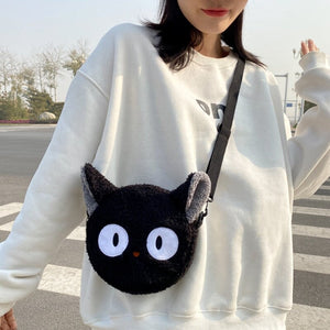 Kawaii Fluffy Cat Sheep Dog Shoulder Bag-Kawaii Dream