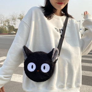 Kawaii Fluffy Cat Sheep Dog Shoulder Bag-Kawaii Dream
