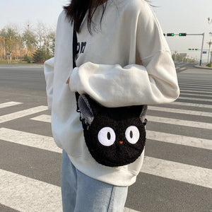 Kawaii Fluffy Cat Sheep Dog Shoulder Bag-Kawaii Dream