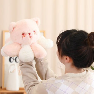 Kawaii Fluffy Cat-topus Plushies-Kawaii Dream