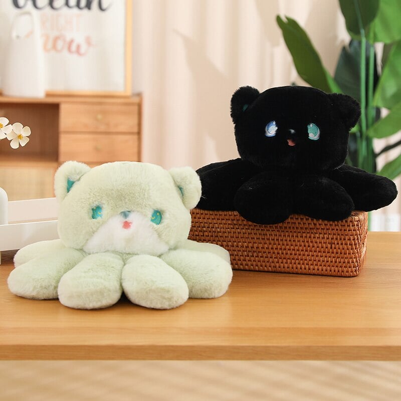 Kawaii Fluffy Cat-topus Plushies-Kawaii Dream