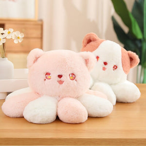 Kawaii Fluffy Cat-topus Plushies-Kawaii Dream