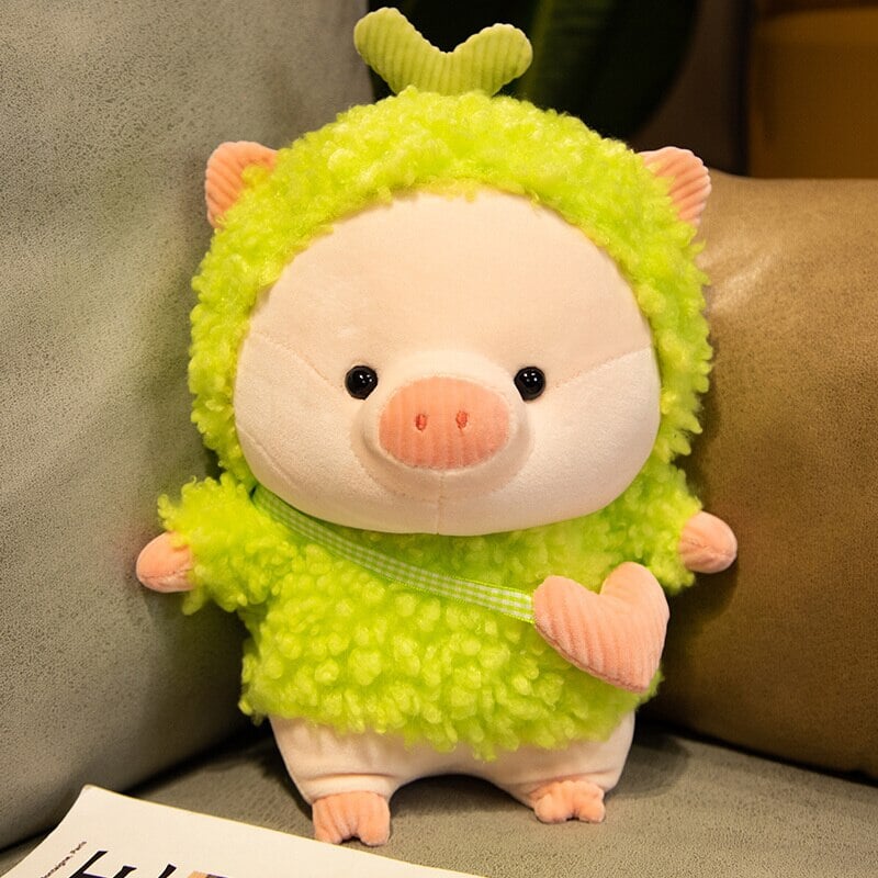 Kawaii Fluffy Cosplay Piggy Plushies-Kawaii Dream