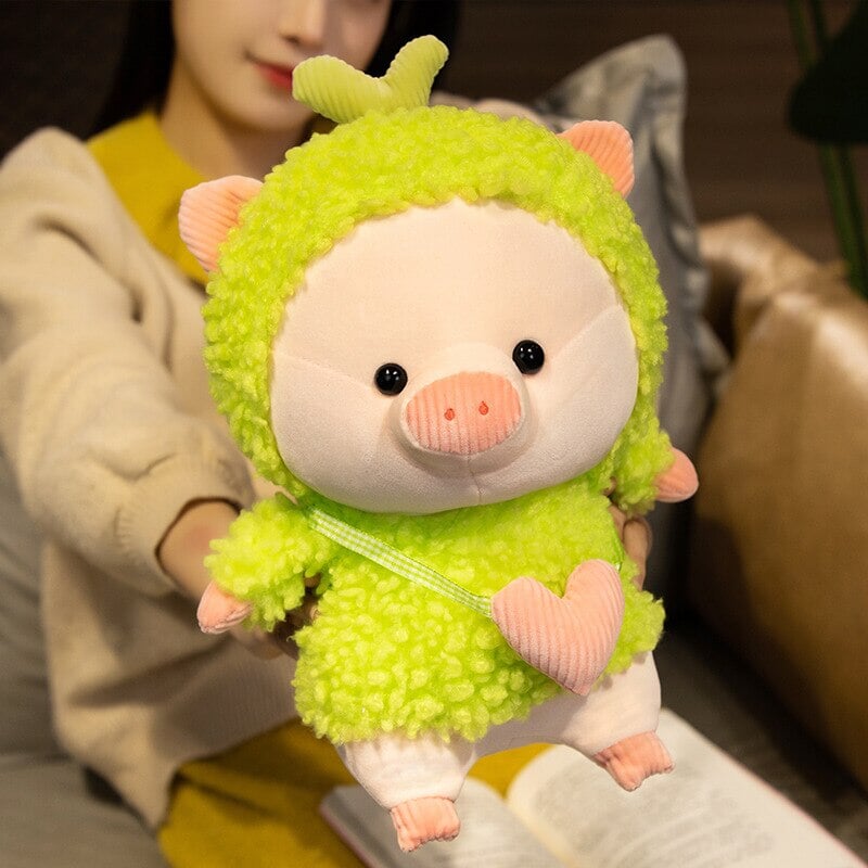 Kawaii Fluffy Cosplay Piggy Plushies-Kawaii Dream