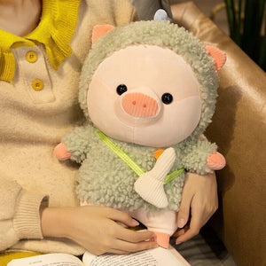 Kawaii Fluffy Cosplay Piggy Plushies-Kawaii Dream