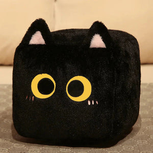 Kawaii Fluffy Cube Cat Plushie Collection-Kawaii Dream