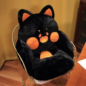 Kawaii Fluffy Fox Chair-shaped Cushions-Kawaii Dream