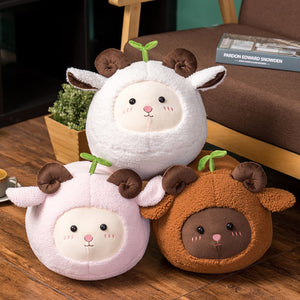 Kawaii Fluffy Sheep Goat Ram Plushie-Kawaii Dream