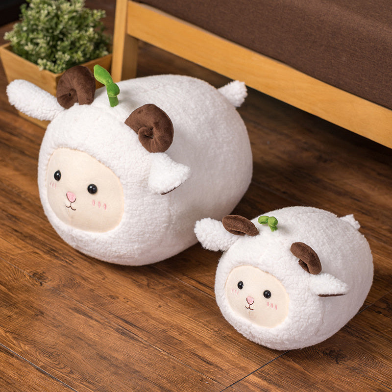 Kawaii Fluffy Sheep Goat Ram Plushie-Kawaii Dream