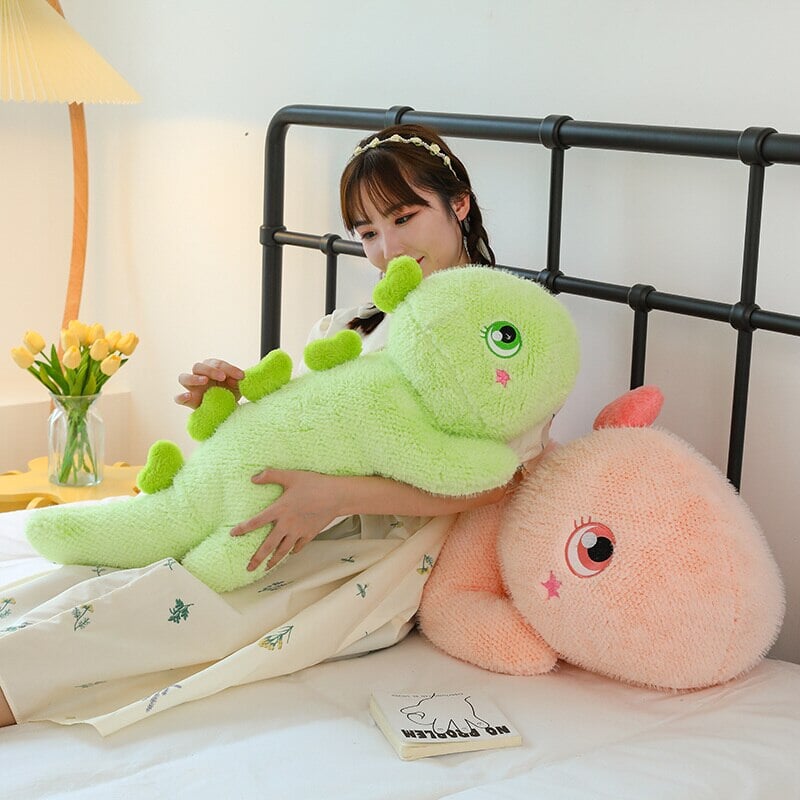 Kawaii Fluffy Stegosaurus Dinosaur Plushies-Kawaii Dream