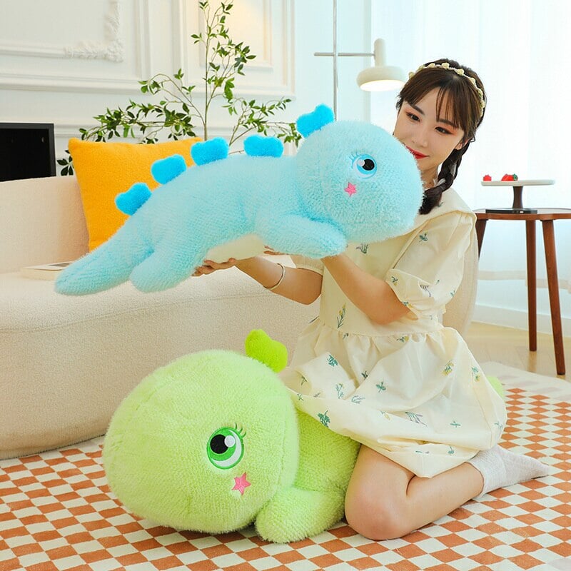 Kawaii Fluffy Stegosaurus Dinosaur Plushies-Kawaii Dream