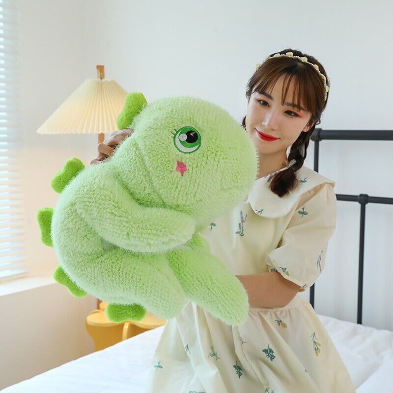 Kawaii Fluffy Stegosaurus Dinosaur Plushies-Kawaii Dream